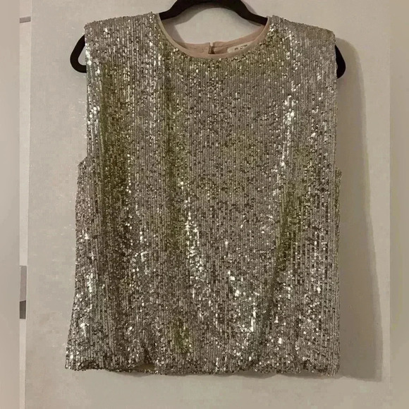 - Holiday sparkle shirt size M (K100) - Picture 1 of 11